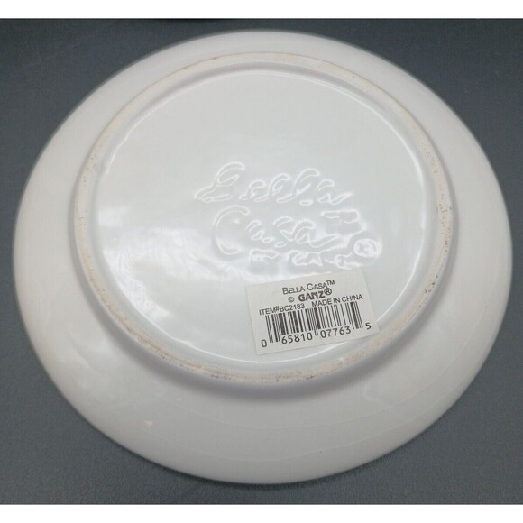 Bella Casa By Ganz Tipsy Chicken Cocktail Plates Mai Tai Daquari Martini - Picture 6 of 7